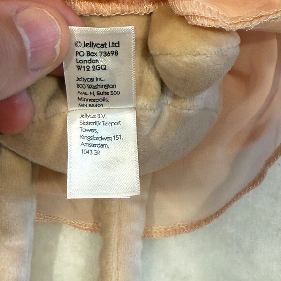 Jellycat Lila Ballerina Bunny Plush Doll In Pink Dress With Satin Ballet Shoes - Picture 11 of 11